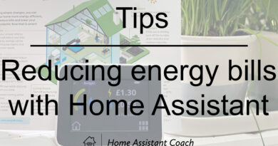 Tip for Reducing energy bills with Home Assistant